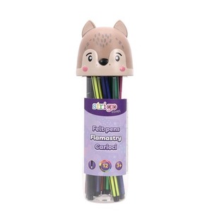 Flamastry Wilk 12szt