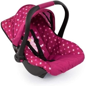 Fotelik samochodowy dla lalek z baldachimem Deluxe
