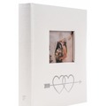 Fotoalbum kieszeniowy szyty Hearts 1