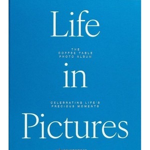 Fotoalbum - Life in Pictures niebieski