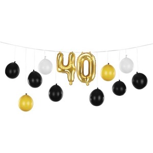 Girlanda balonowa 3w1 40 urodziny 260x32cm