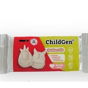 Glina modelarska naturalna biała 250g