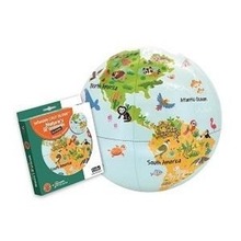 Globus 30 cm - Małe Zwierzęta Natury, piłka