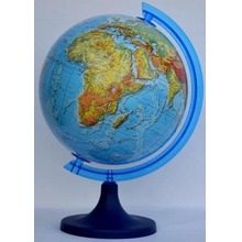 Globus fizyczny 3D 25 cm