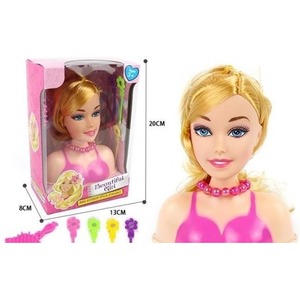 Głowa do czesania z akcesoriami