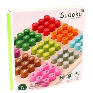 Gra drewniane sudoku