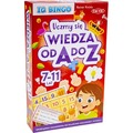 Gra Uczmy się Wiedza od A do Z IQ Bingo