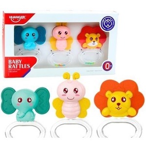 Grzechoteki zwierzątka 3el