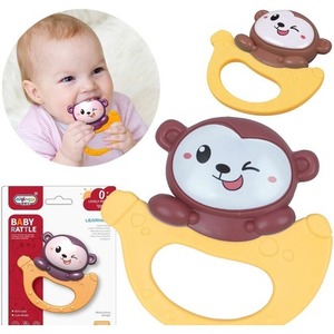 Grzechotka dla malucha małpka