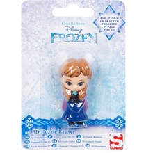 Gumka do mazania - Figurka Puzzle - Frozen Anna