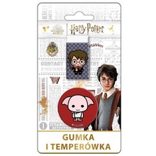 Gumka + temperówka Harry Potter
