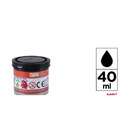 Gwasz płynny czarny 40ml (6szt)