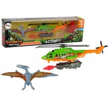 Helikopter transport dinozaura