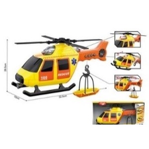 Helikopter ze światłem i dźwiękiem 1:10