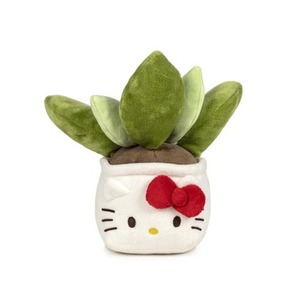 Hello Kitty - plusz Doniczka liście 20cm