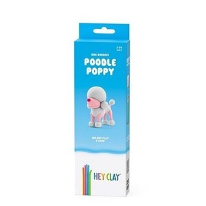 Hey Clay - Figurka Psi Przyjaciele Pudel 3-pak