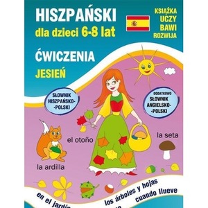 Hiszpański dla dzieci 6-8 lat ćw. Jesień