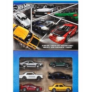 Hot Wheels Silver Streets of Japan 6-pak