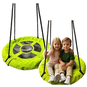 Huśtawka ogrodowa bocianie gniazdo zielona 60cm