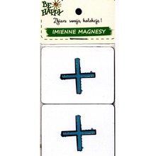 Imienne magnesy "++"