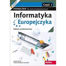 Informatyka Europejczyka LO podr. ZP cz.1 w.2021