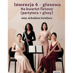 Inwencja 4-głosowa na kwartet fletowy