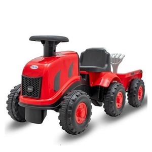 Jeździdełko traktor z przyczepą Benny czerwony