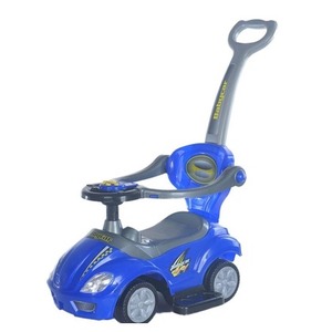 Jeździk z rączką 3w1 Mega Car niebieski