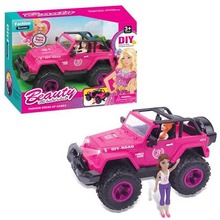Jeep na baterie z lalkami