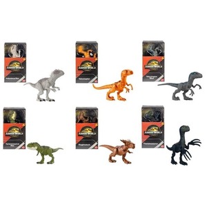 Jurassic World Dinozaur podstawowy 15cm (6szt)