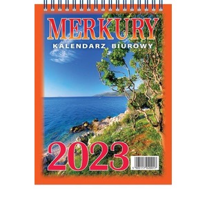Kalendarz 2023 Biurowy Merkury MIX TELEGRAPH