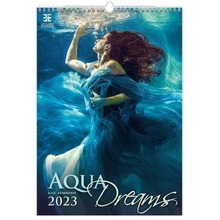 Kalendarz 2023 ścienny Aqua Dreams HELMA