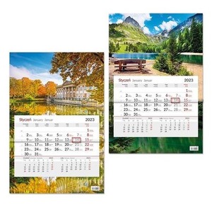 Kalendarz 2023 jednodzielny SB10 MIX