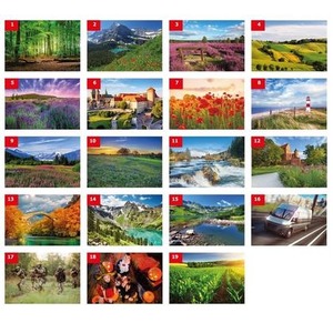 Kalendarz 2023 Trójdzielny mix ANIEW