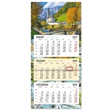 Kalendarz 2023 Trójdzielny płaska główka SB8-5 Wodospad