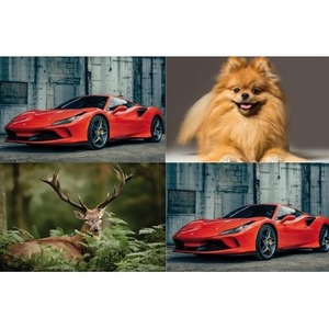 Kalendarz 2023 Trójdzielny wypukła główka MIX