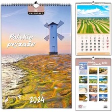 Kalendarz 2024 B3 13 plansz Polskie Pejzaże