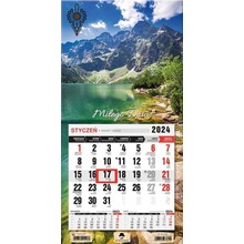 Kalendarz 2024 jednodzielny mini z mag. Glamour