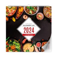 Kalendarz 2024 Kulinarny lux ścienny
