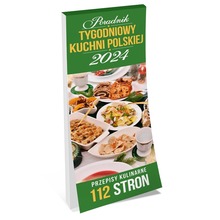 Kalendarz 2024 Poradnik kuchni polskiej tygodniowy