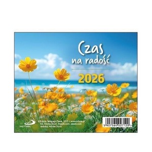 Kalendarz 2026 biurkowy czas na radość