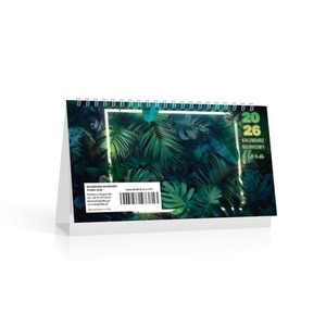 Kalendarz 2026 biurkowy Flora