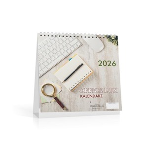 Kalendarz 2026 biurkowy Office lux