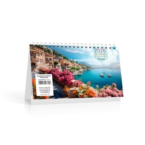 Kalendarz 2026 biurkowy Pejzaże