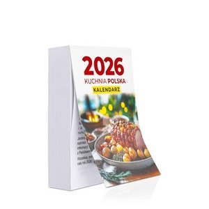 Kalendarz 2026 Kuchnia Polska A6 zdzierak średni
