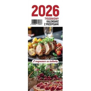 Kalendarz 2026  Poradnik kulinarny z magnesem na lodówkę