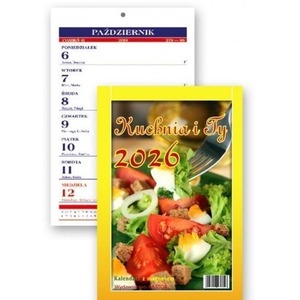 Kalendarz 2026 tyg. magnes Kuchnia i Ty