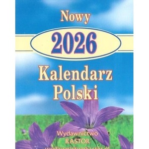 Kalendarz 2026 zdzierak polski