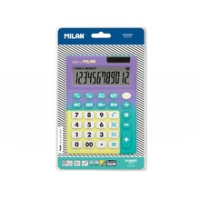 Kalkulator 12 poz. Sunset fioletowo-zielony MILAN