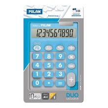 Kalkulator duże klawisze Milan Touch Duo niebieski